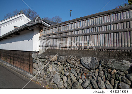 城下町小幡 武家屋敷 中小路 群馬県甘楽町 城下町小幡 武家屋敷 中小路 群馬県甘楽町 48884393