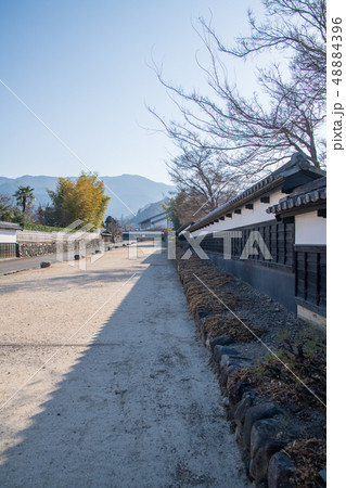 城下町小幡　武家屋敷　中小路　群馬県甘楽町　 48884396