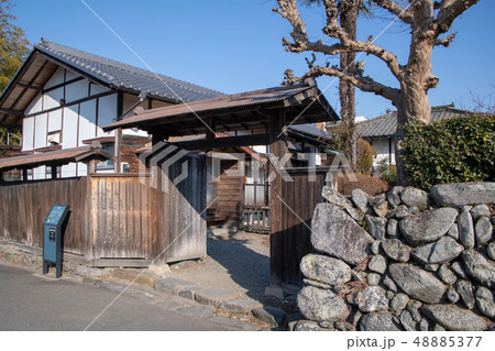 城下町小幡 武家屋敷 庭園 群馬県甘楽町 城下町小幡 武家屋敷 庭園 群馬県甘楽町 48885377