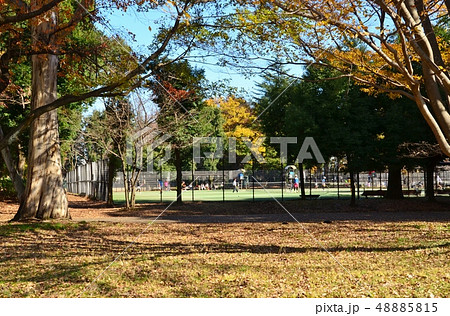 テニスコート 48885815