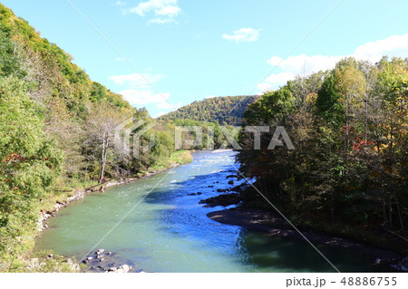 北海道 空知川 富良野 北海道 空知川 富良野 48886755