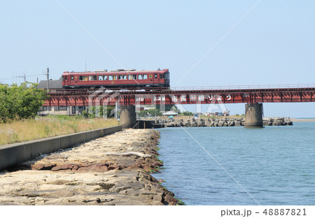 由良川を渡る北近畿丹後鉄道 48887821