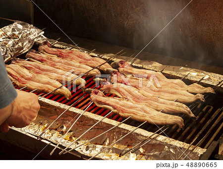 うなぎ焼いてます 48890665
