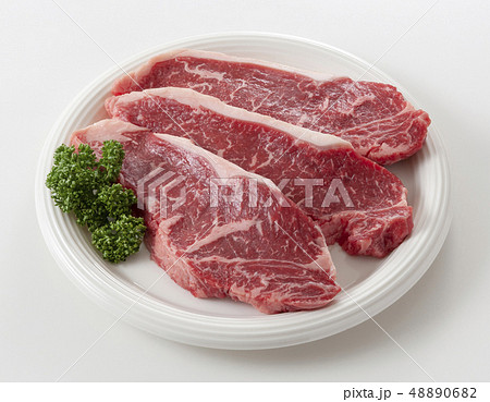 国産牛ロースステーキ肉 48890682