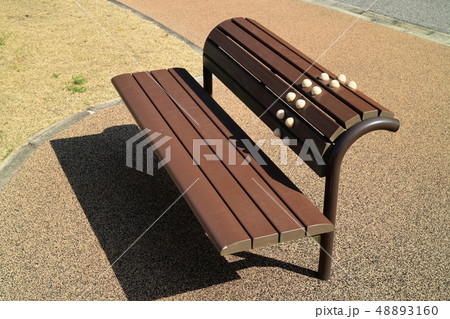 北薩広域公園 背のばしベンチ 北薩広域公園 背のばしベンチ 48893160