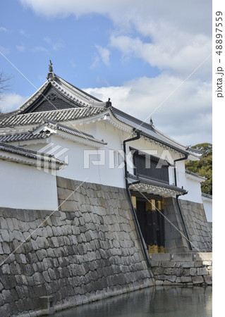 【京都府】世界遺産・二条城(東大手門) 【京都府】世界遺産・二条城(東大手門) 48897559