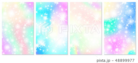 Unicorn rainbow background. Holographic sky Unicorn rainbow background. Holographic sky 48899977