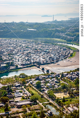岩国城からの岩国市の眺望 岩国城からの岩国市の眺望 48900863