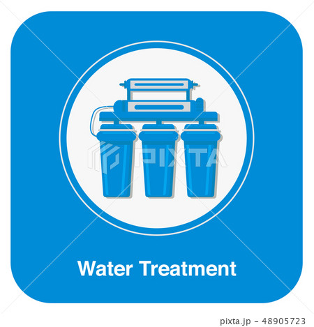 Water Treatment Poster Vector Template with Text Water Treatment Poster Vector Template with Text 48905723