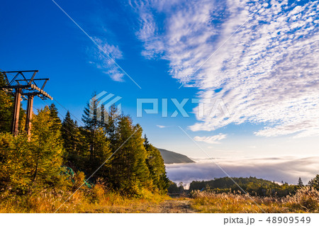 （長野県）Mt.乗鞍スノーリゾート　三本滝付近　秋 48909549