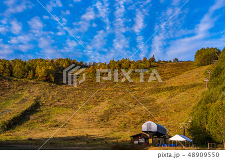 （長野県）Mt.乗鞍スノーリゾート　三本滝付近　秋 48909550