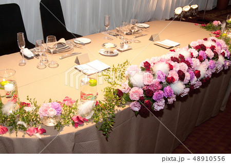 ブライダルイメージ、優雅で華麗、とてもエレガントで素晴らしい結婚式 48910556