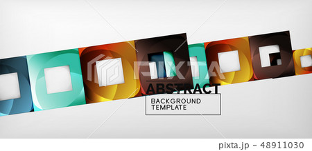Square background, abstract squares on grey, business or techno template Square background, abstract squares on grey, business or techno template 48911030
