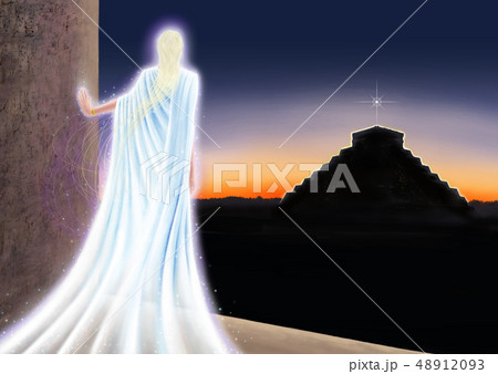 マヤ暦の終焉 そして新しい時代への幕開けのイラスト素材 4193