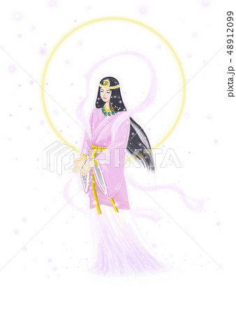 日本の女神のイラスト素材 4199