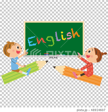 英語　勉強　子供 48914607
