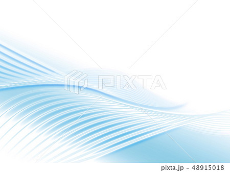 ウェーブのイラスト素材