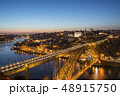 View of Douro River in dusk.  48915750