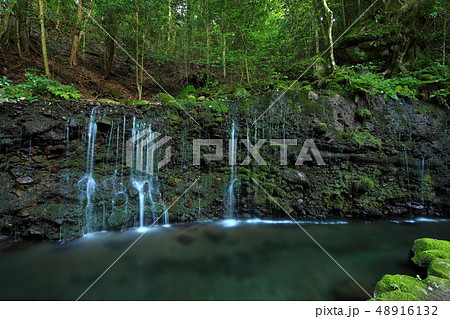 箱根　小涌谷　パワースポット　千条の滝 48916132