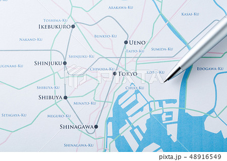 東京地図 48916549