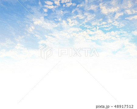 空　水彩画風 48917512