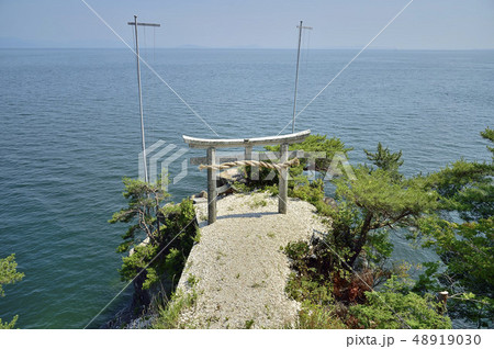 龍神拝所 都久夫須麻神社 琵琶湖 龍神拝所 都久夫須麻神社 琵琶湖 48919030