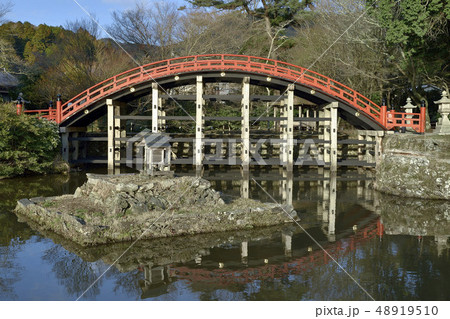 世界遺産 丹生都比売神社 反橋 世界遺産 丹生都比売神社 反橋 48919510