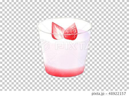 イチゴヨーグルト 48922157