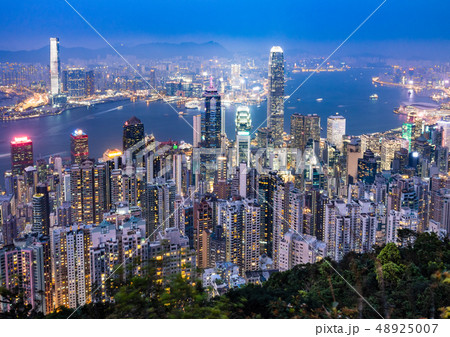 世界三大夜景 香港 ビクトリア・ハーバー 世界三大夜景 香港 ビクトリア・ハーバー 48925007