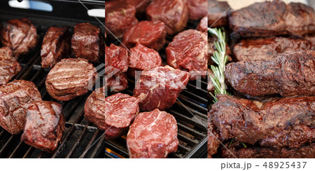 different meat dishes collage different meat dishes collage 48925437