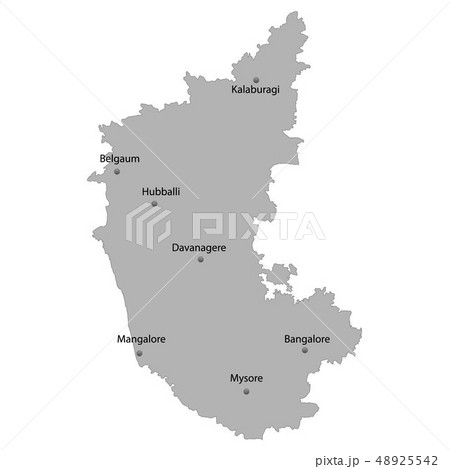 High Quality map state of India High Quality map state of India 48925542