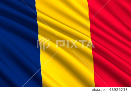 waving flag background 48926253