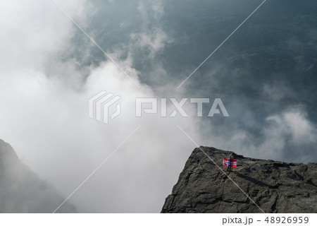 Preikestolen tourist attraction of Norway Preikestolen tourist attraction of Norway 48926959