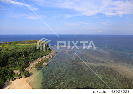 果報バンタ　沖縄県うるま市宮城島　Happy Cliff 48927023