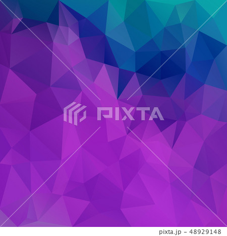 vector irregular polygon background violet blue 48929148