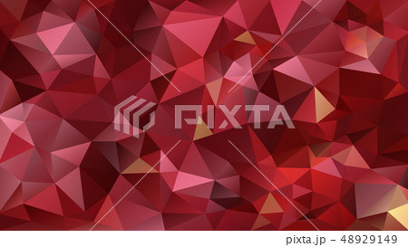 vector abstract irregular polygon background red 48929149