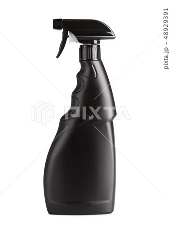 Black bottle spray bottle. Black bottle spray bottle. 48929391