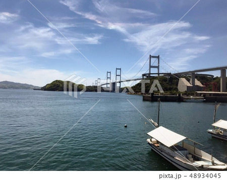来島海峡大橋 しまなみ海道 来島海峡大橋 しまなみ海道 48934045