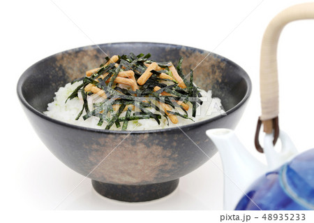 お茶漬け　ご飯 48935233