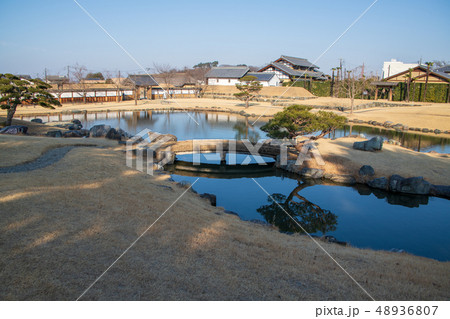 楽山園 昆明池 日本庭園 群馬県甘楽町 楽山園 昆明池 日本庭園 群馬県甘楽町 48936807