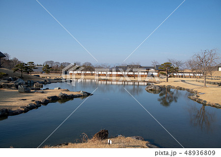 楽山園 昆明池 日本庭園 群馬県甘楽町 楽山園 昆明池 日本庭園 群馬県甘楽町 48936809