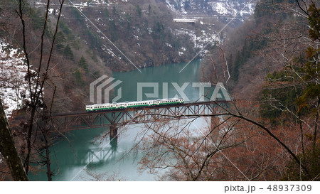 福島県只見線の鉄道 福島県只見線の鉄道 48937309