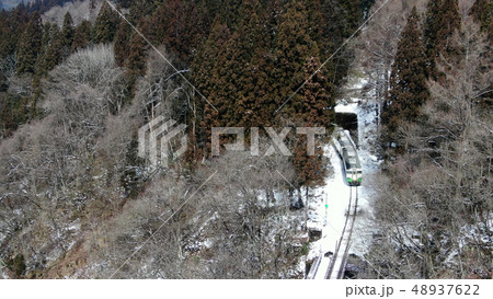 福島県只見線の鉄道 福島県只見線の鉄道 48937622