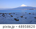 駿河湾から見た富士山 48938620