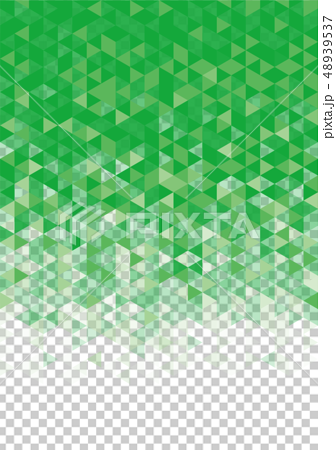 幾何学模様（三角）背景A_4緑色のイラスト素材 [48939537] - PIXTA