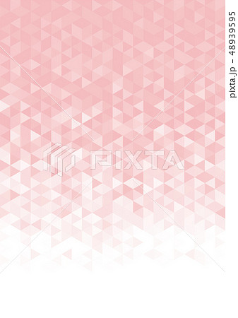 幾何学模様 三角 背景a 10薄いピンクのイラスト素材
