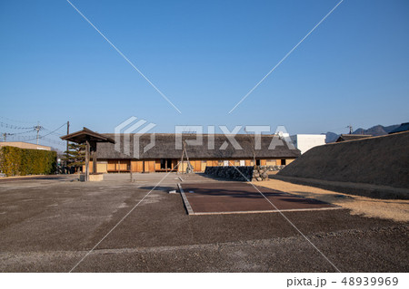 楽山園 長屋 日本庭園 群馬県甘楽町  楽山園 長屋 日本庭園 群馬県甘楽町  48939969