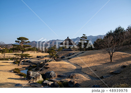 楽山園 日本庭園 群馬県甘楽町 楽山園 日本庭園 群馬県甘楽町 48939976