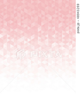 幾何学模様 三角 背景b 10薄いピンクのイラスト素材