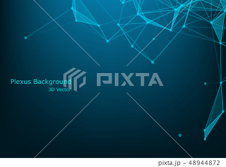 Abstract connecting dots and lines. Connection Abstract connecting dots and lines. Connection 48944872